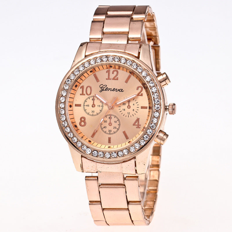 Relogio Feminino Nova Marca Kanima Crystal Casual Quartz Watch